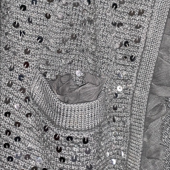 Silver Sequence Cardigan - Picture 2 of 3